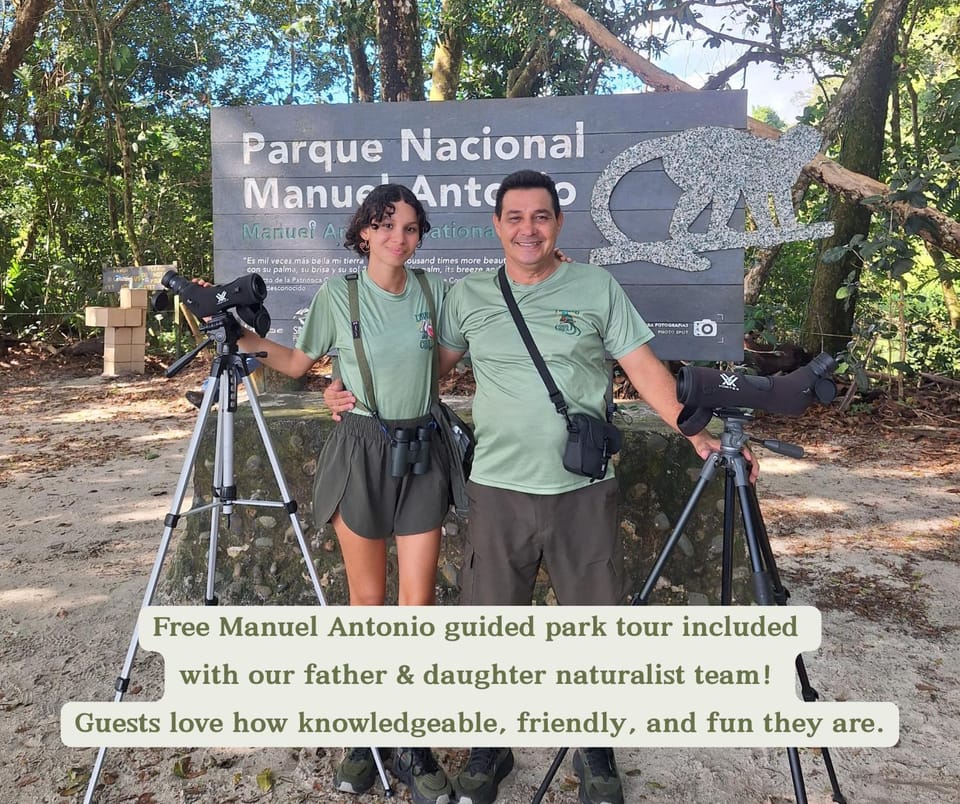 Kika Zaru Free MA Park Tour & Breakfast Hotel in Quepos