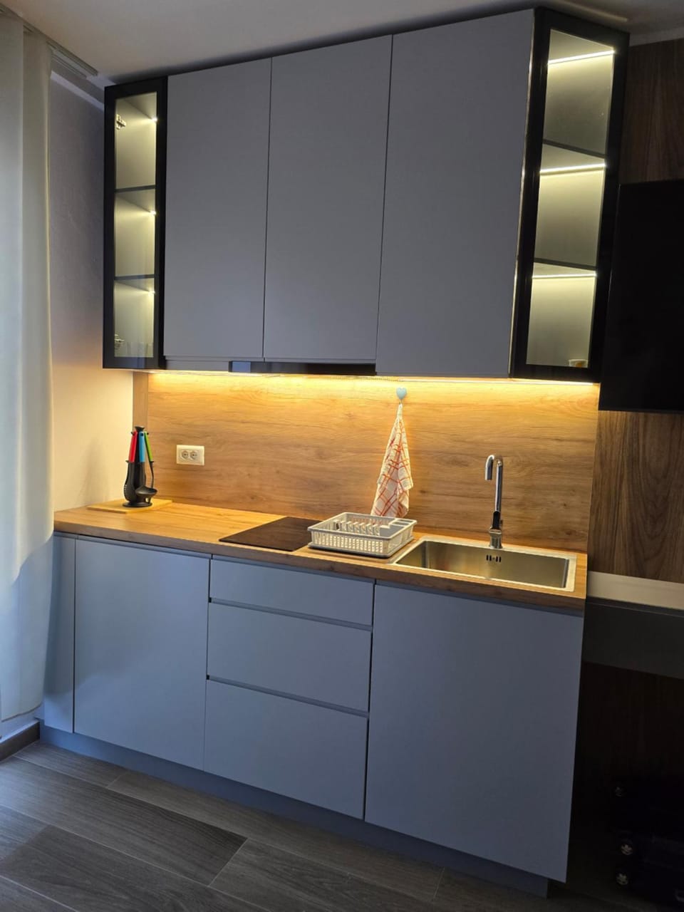 Kitchen or kitchenette, kitchen