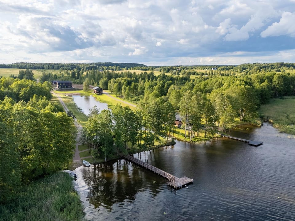 Galuonu vilos Ezero Villa in Vilnius County, Lithuania