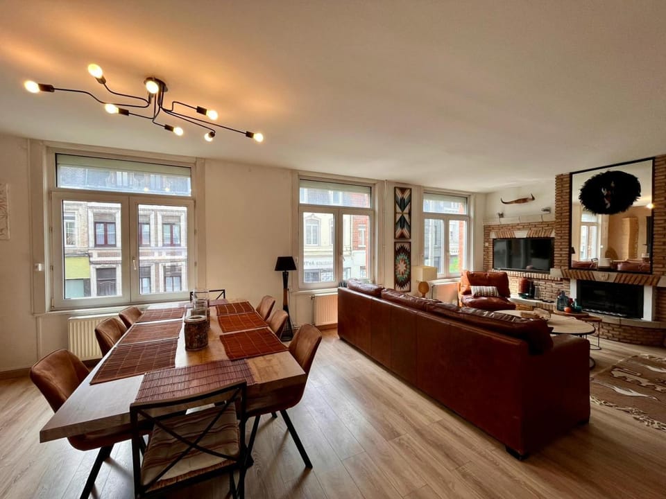 Appart 10 pers - Lille Lambersart - Parking & Terrasses House in Lille