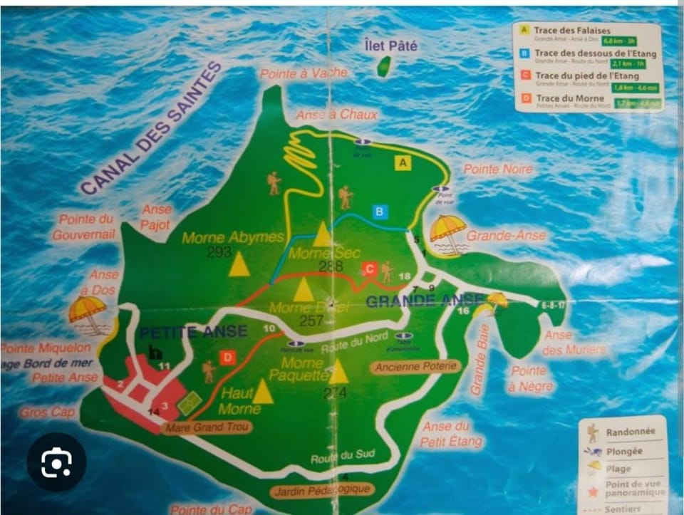 Les douceurs de la Baie Terre de Bas Apartment in Leeward Islands