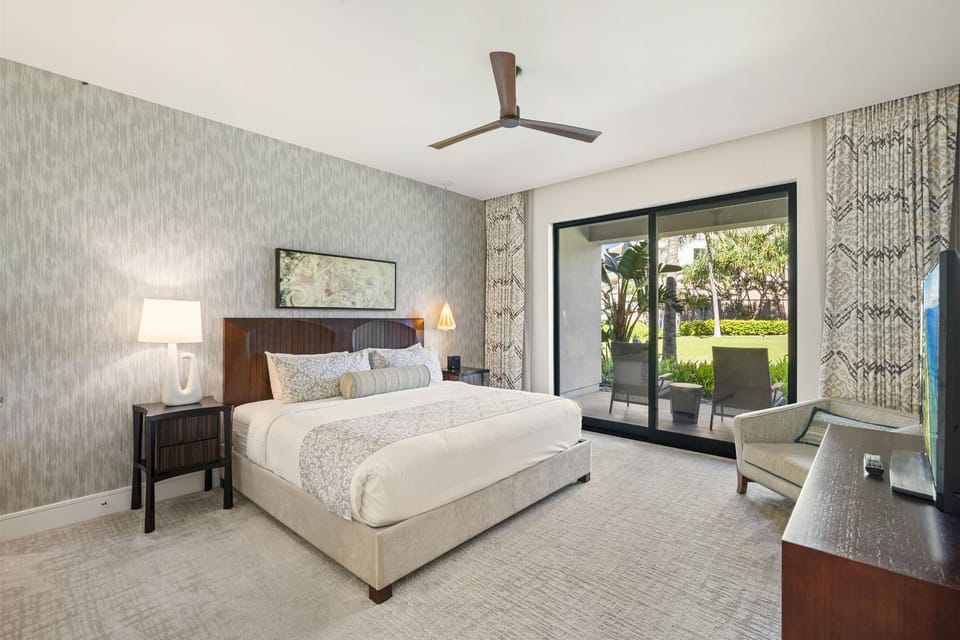 Honua Kai Luana Garden Villas 7B - Luxurious Ground Level, Private Lanai & BBQ House in Kaanapali