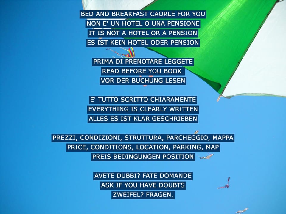 B&B Caorle For You Bed and Breakfast in Caorle