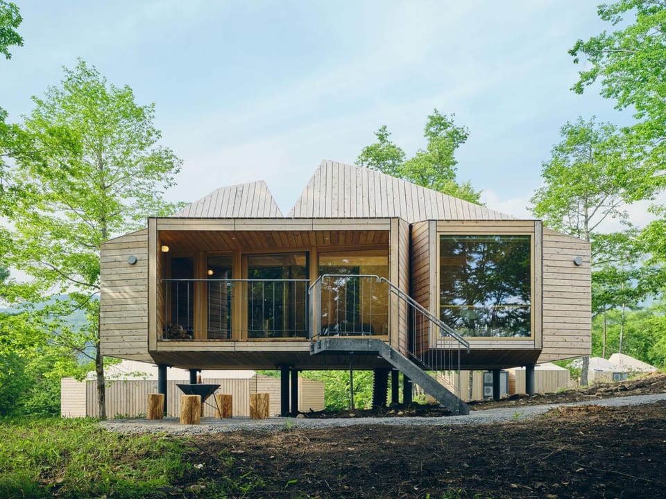 Property building, Garden view