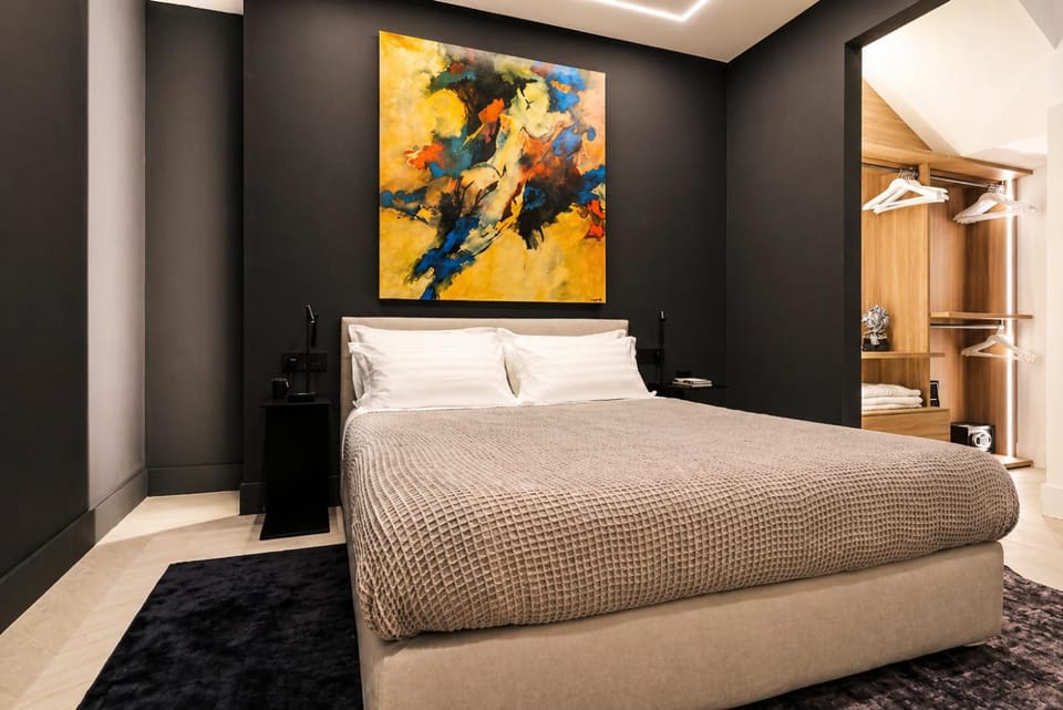 Bed, Bedroom, wardrobe