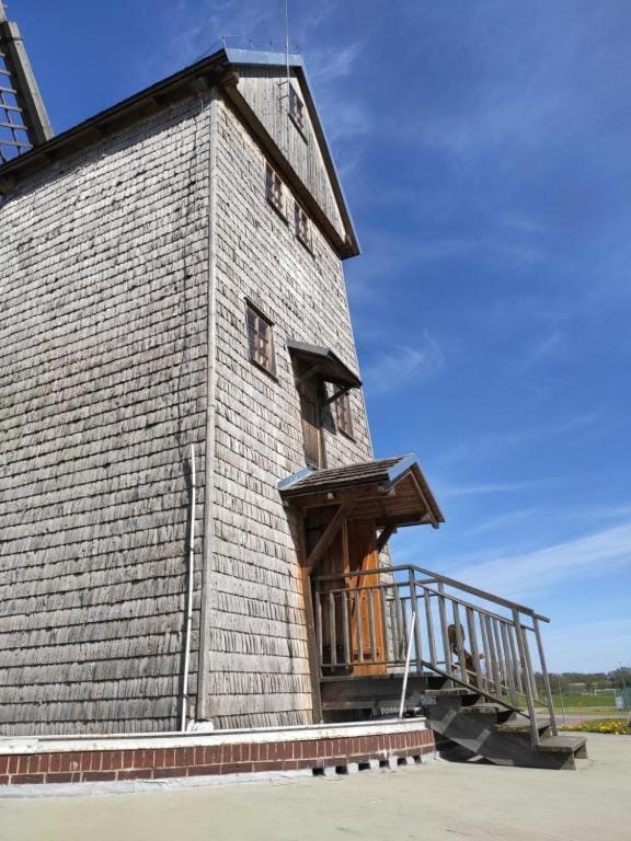 Koryciński wiatrak House in Poland