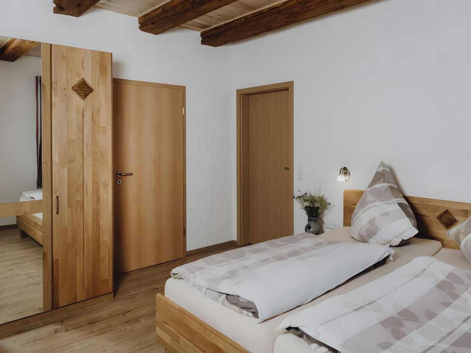 Property building, Living room, Bedroom