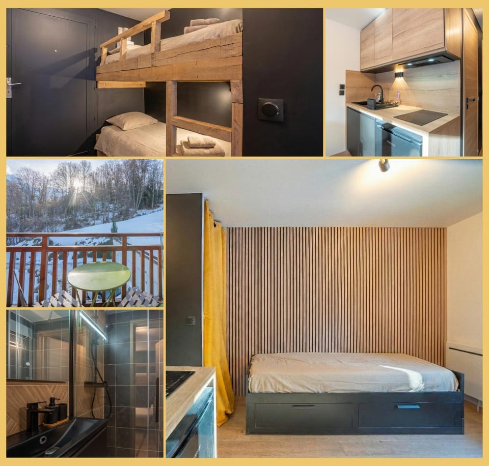 Studio La Piste Verte I Saint-Gervais Apartment in Saint-Gervais-Bains