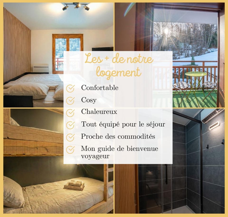 Studio La Piste Verte I Saint-Gervais Apartment in Saint-Gervais-Bains