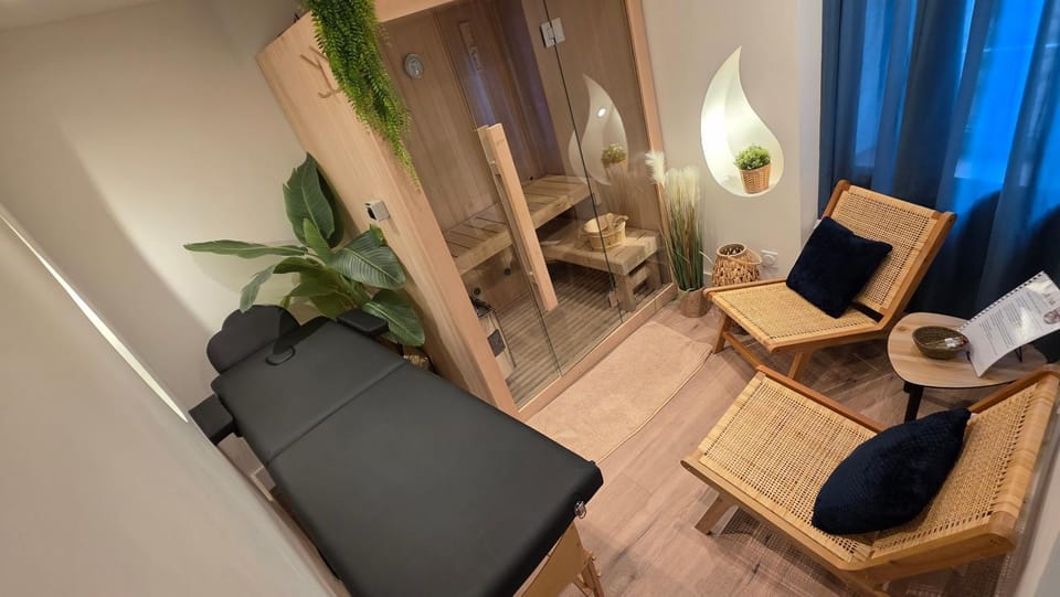 Duplex Sauna Cinéma Apartment in Riom