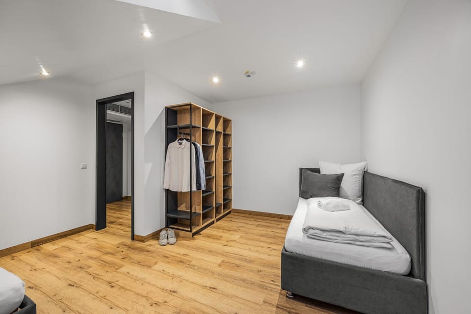 Bed, Photo of the whole room, Bedroom, wardrobe