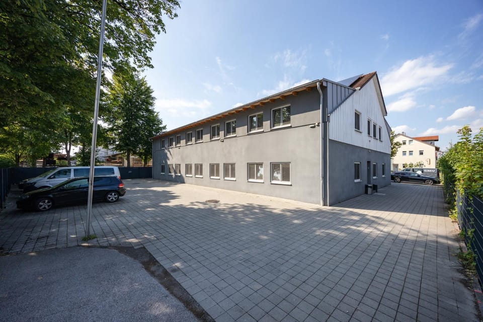 Property building, Day, Parking