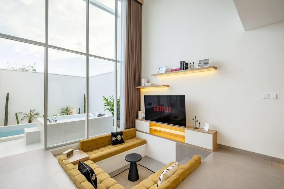 Cozy New 1BR Villa with Pool & Projector in Pandawa Villa in Bali