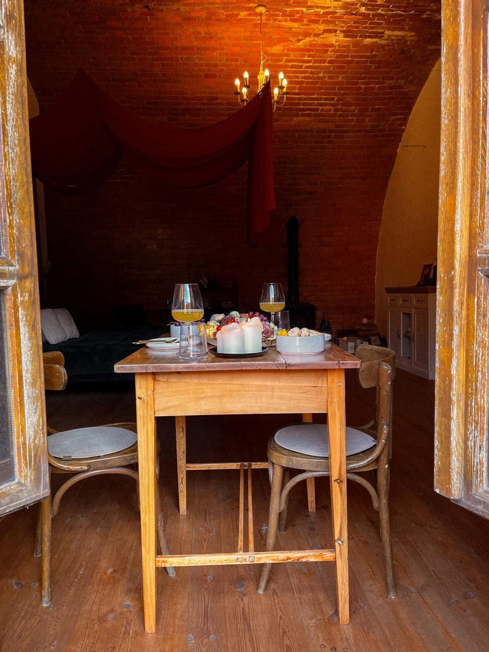 Ubytování na pevnosti Vacation rental in South Moravian Region