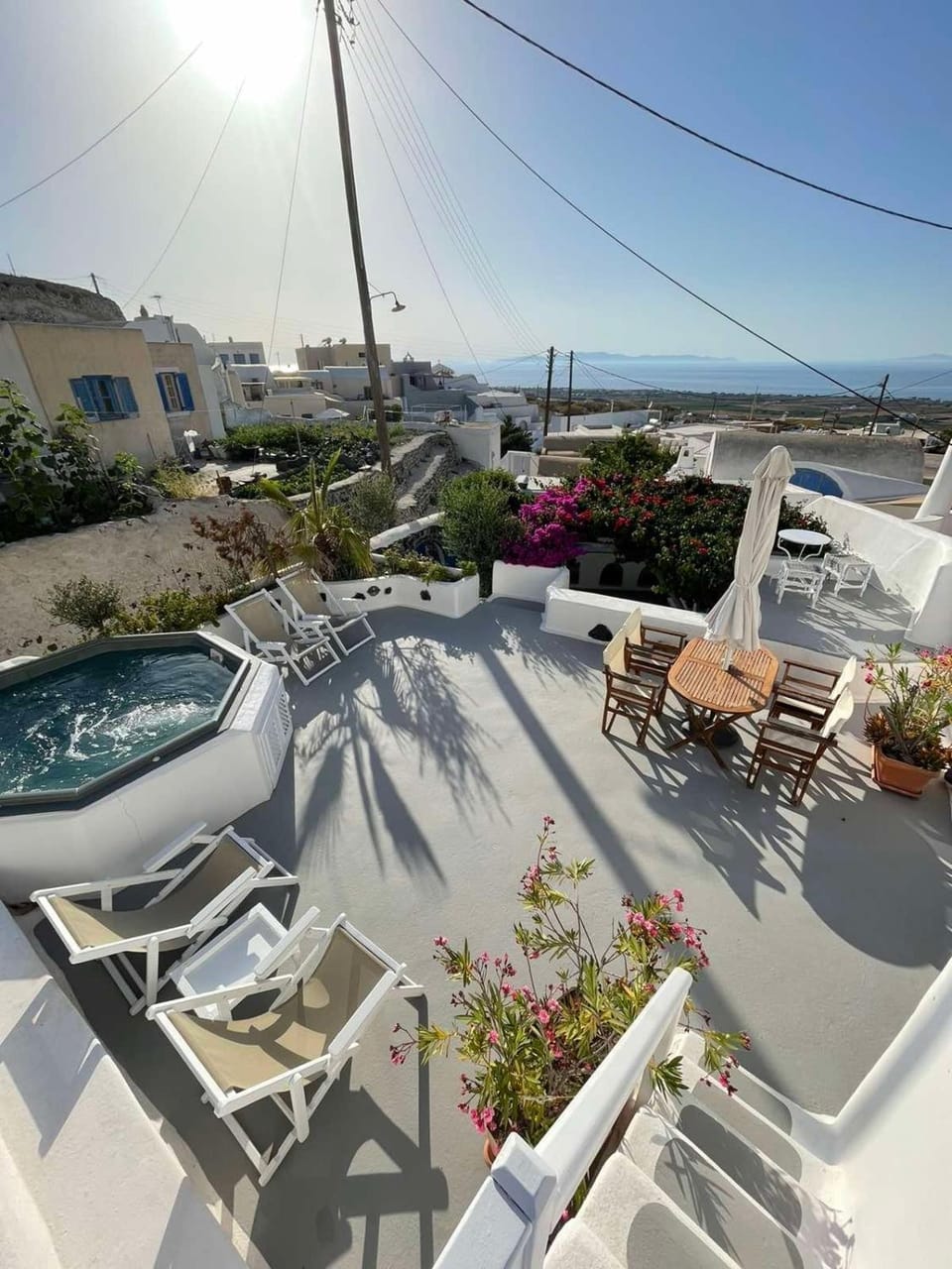Patio, Hot Tub, View (from property/room), Balcony/Terrace, Swimming pool, sunbed