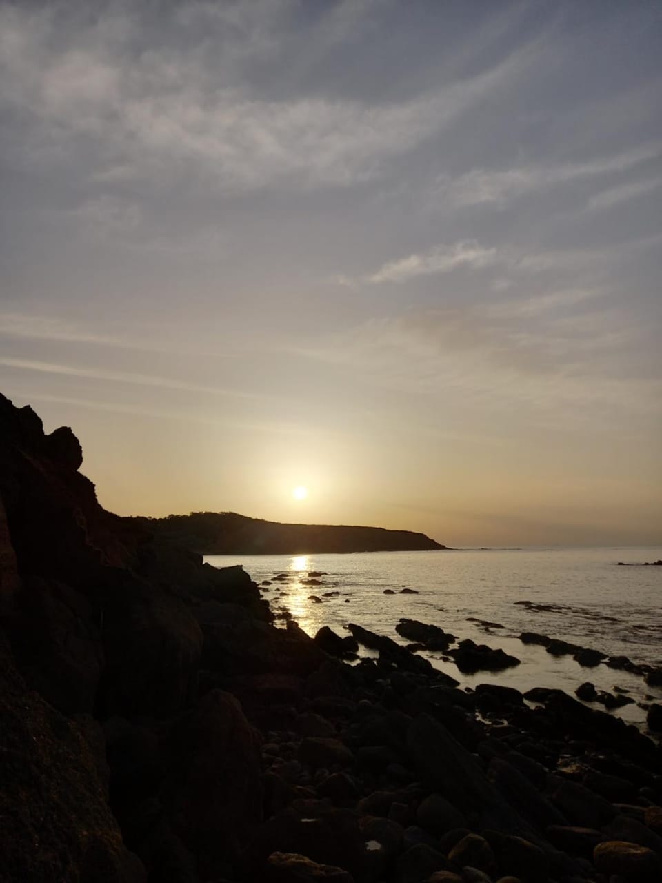 Sea view, Sunset
