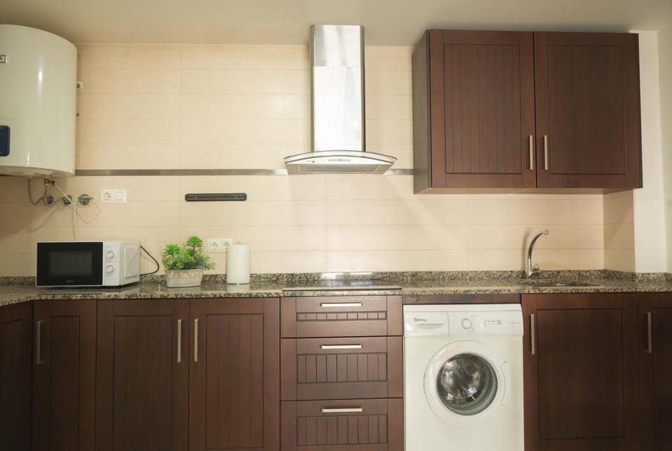 Kitchen or kitchenette, Living room