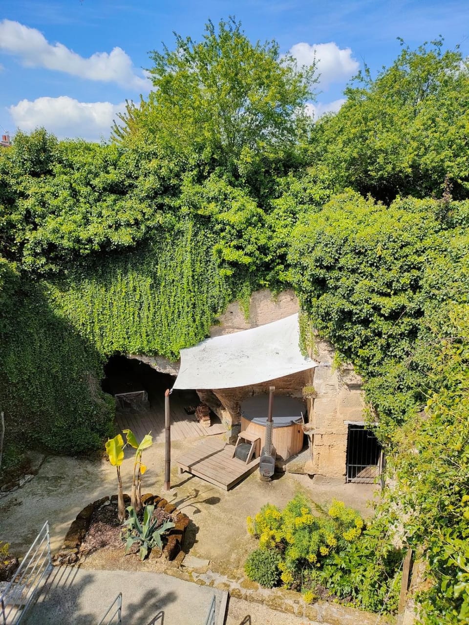 Day, Garden, Garden view