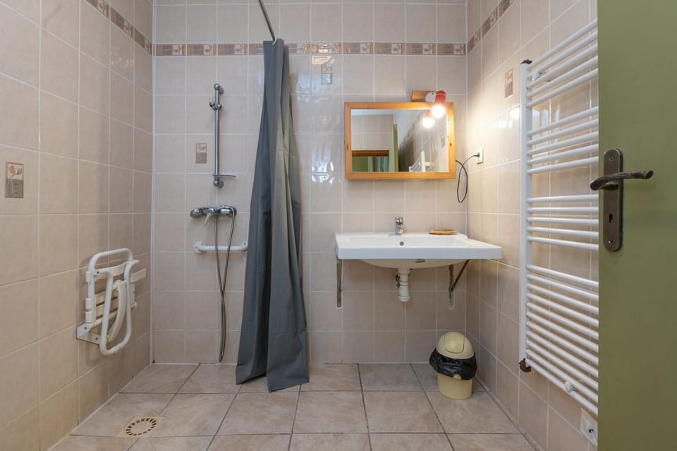 Bathroom, Living room