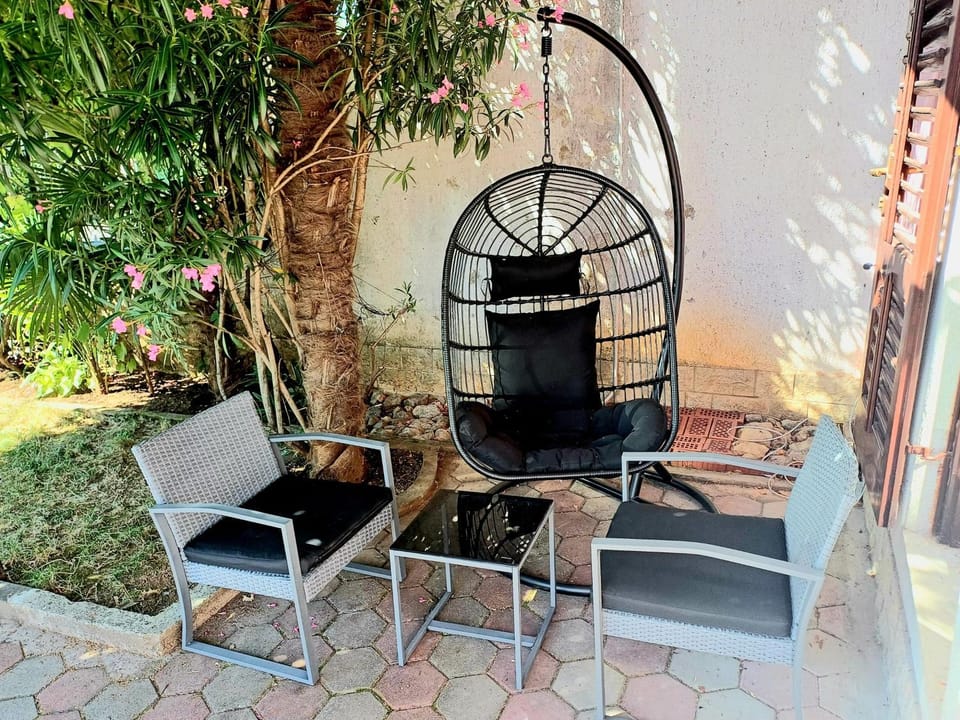 Patio, Garden, Seating area, Garden view