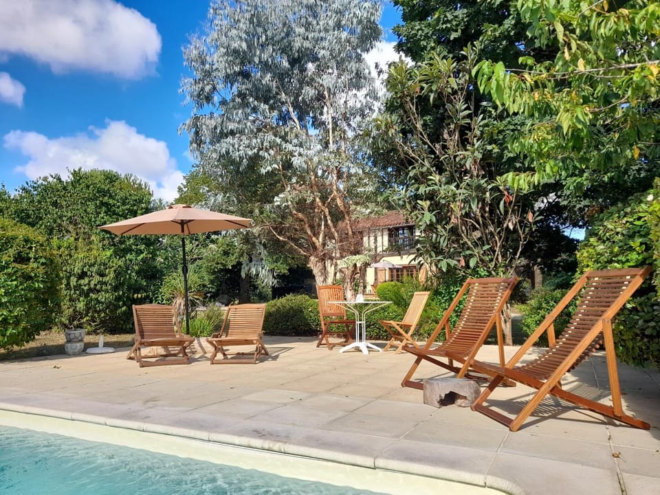 Day, Garden, Garden view, Pool view, Swimming pool, sunbed