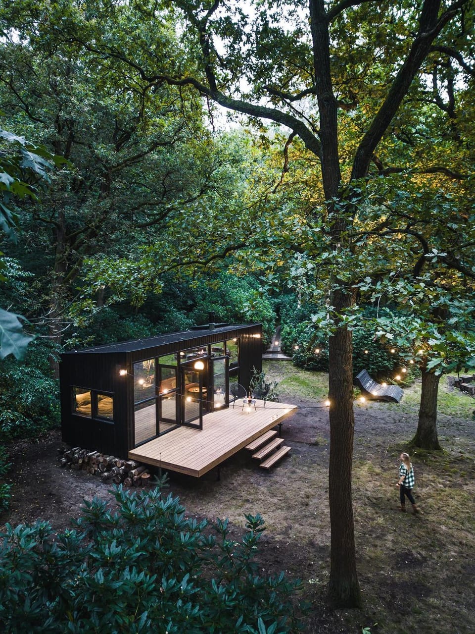 Cabins in the woods with wellness Cabin in North Brabant (province)