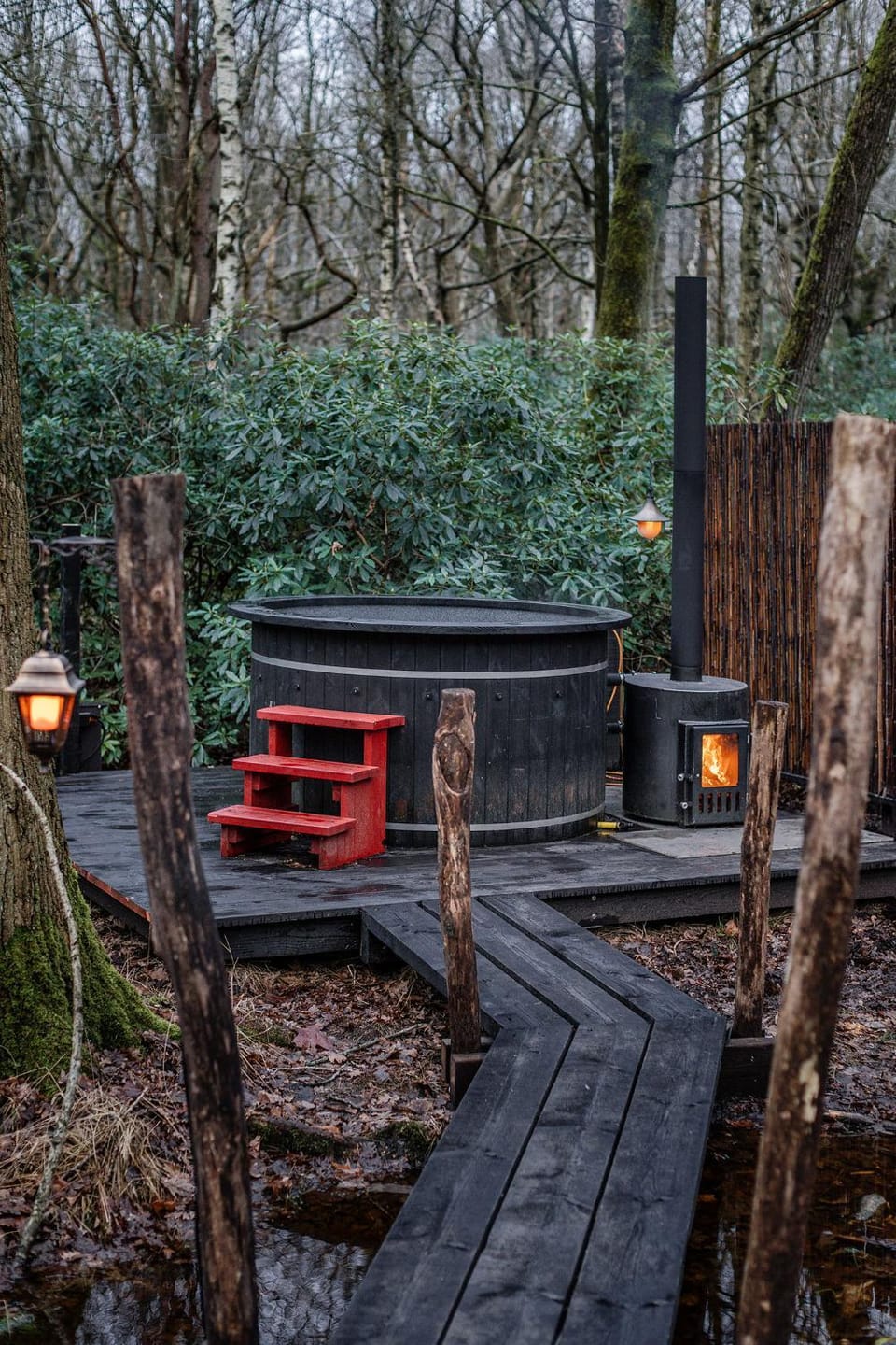 Cabins in the woods with wellness Cabin in North Brabant (province)