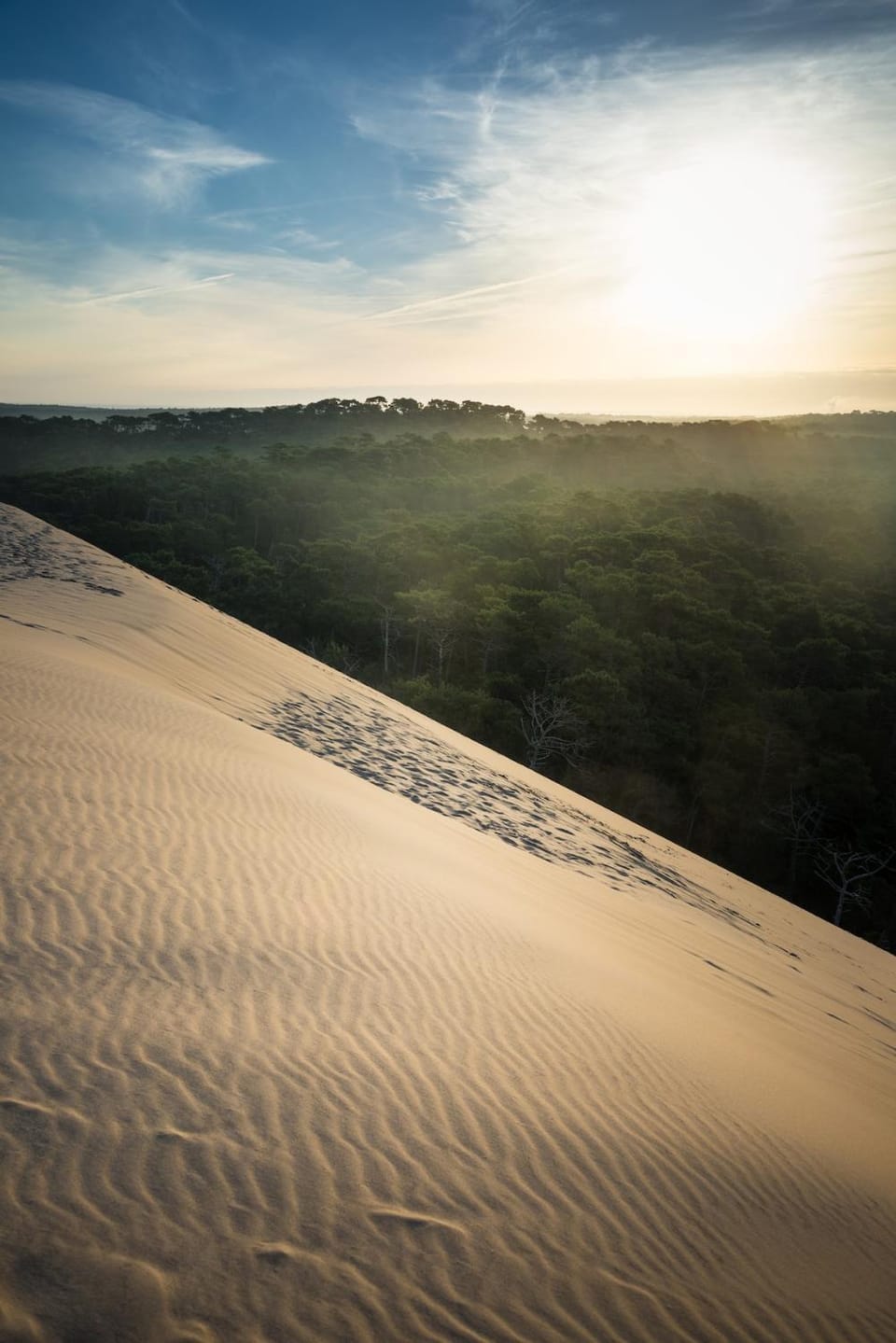 Natural landscape, Sunset