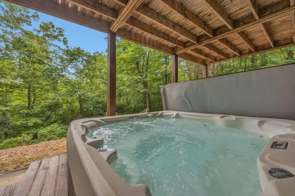 Blue Ridge Cabin in the Woods With Hot Tub Cabin in Georgia