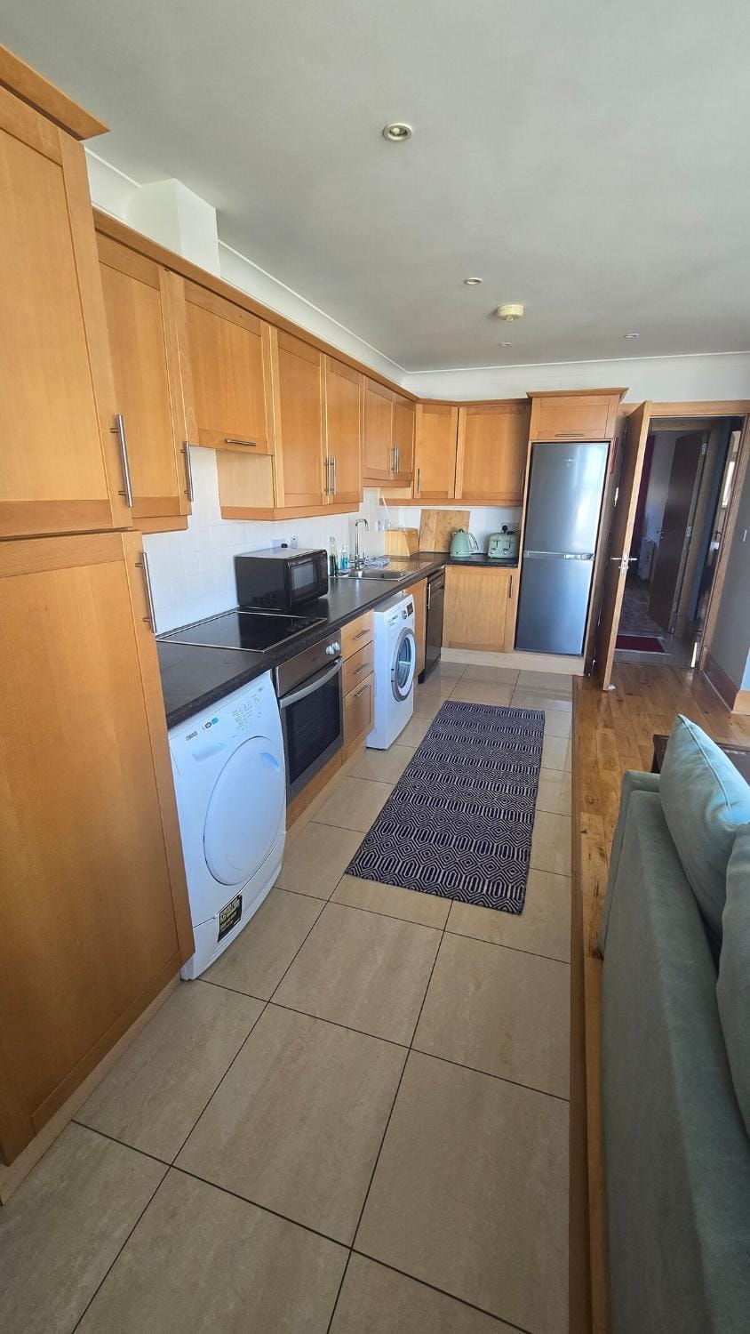 Great 2 bed, 2 bath apartment, River & city views Apartment in Galway