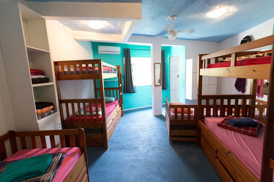 Photo of the whole room, bunk bed