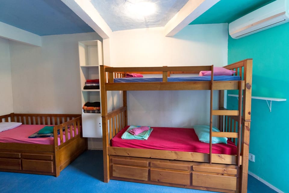 Photo of the whole room, bunk bed