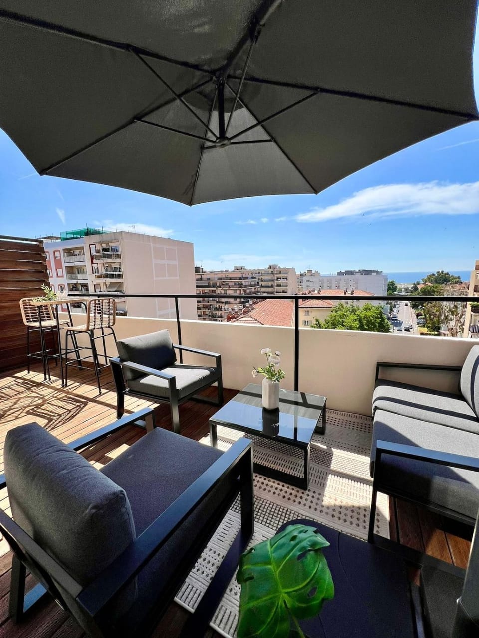 Patio, Balcony/Terrace, Sea view