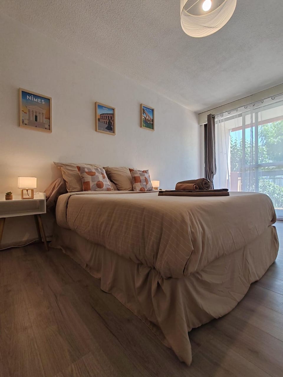 studio Nimes capouchiné parking et balcon proche centre Apartment in Nimes