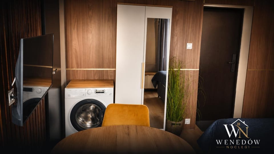 TV and multimedia, flat iron, wardrobe, washing machine