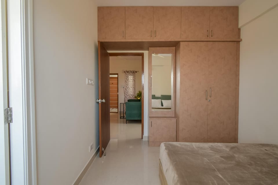 Bed, Photo of the whole room, Bedroom, wardrobe