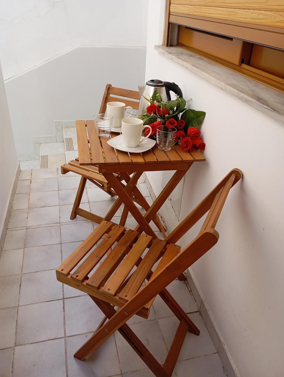 Property building, Patio