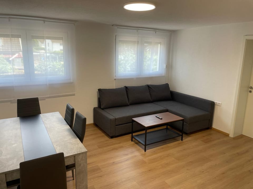 Living room, Seating area, Dining area