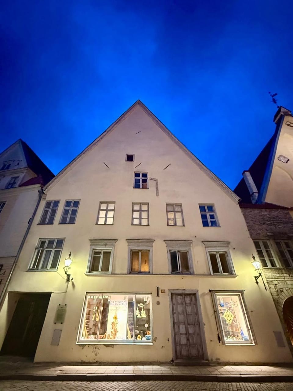 Property building, Night
