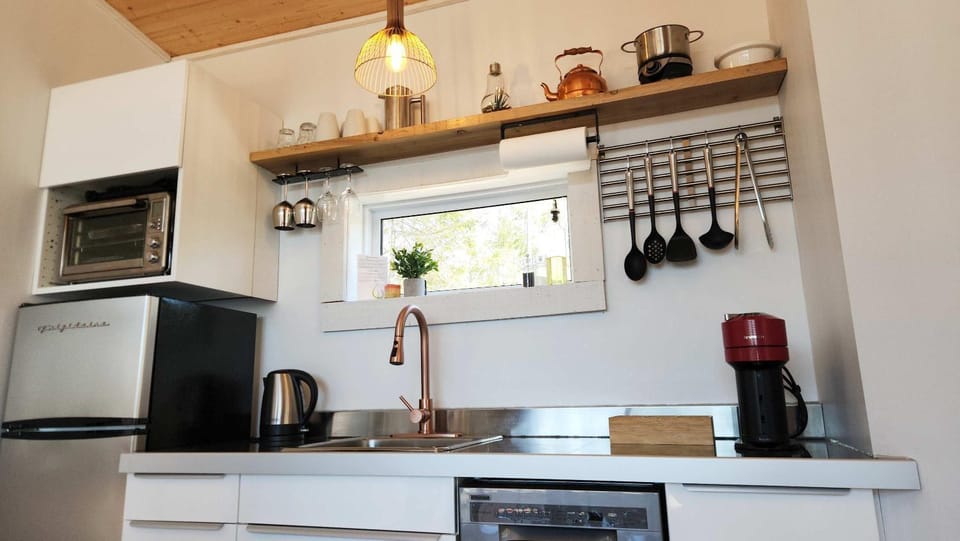 Le Renard Blanc - Spa and Incredible View Chalet in Saint-Alexis-des-Monts