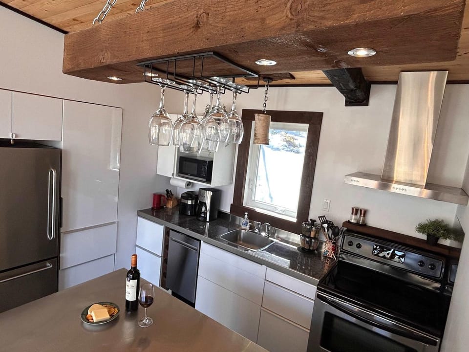 Oasis Nature - Spa Chalet in Saint-Alexis-des-Monts