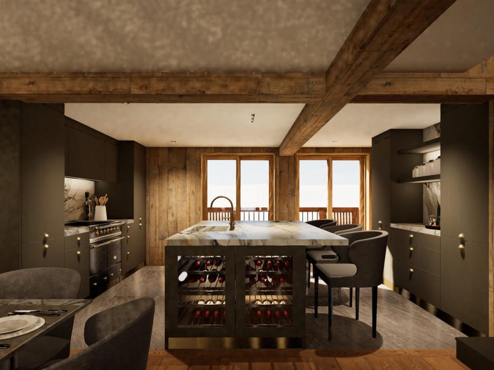 Luxueux appartement 6 pièces avec hammam, cheminée et parking à Val-d'Isère - FR-1-694-428 Apartment in Val dIsere