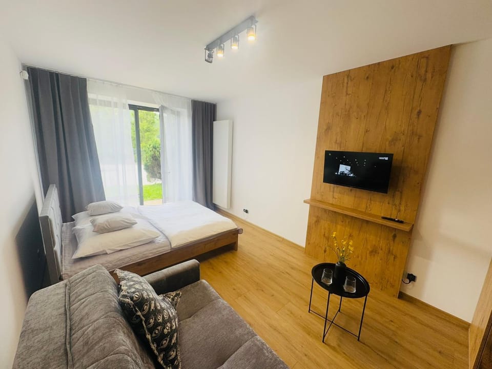 Communal lounge/ TV room, Bed, TV and multimedia, Living room, Seating area