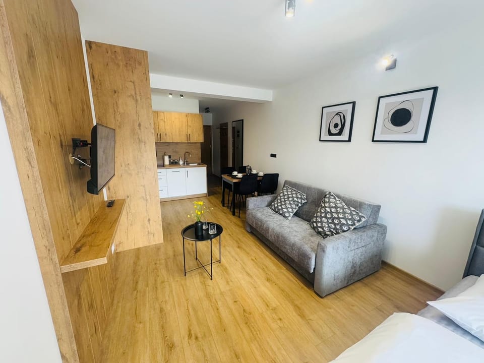 TV and multimedia, Kitchen or kitchenette, Living room, Seating area