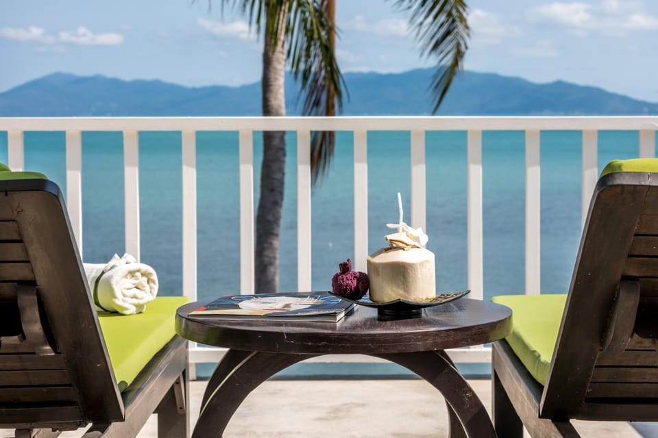 Balcony/Terrace, Seating area, Sea view
