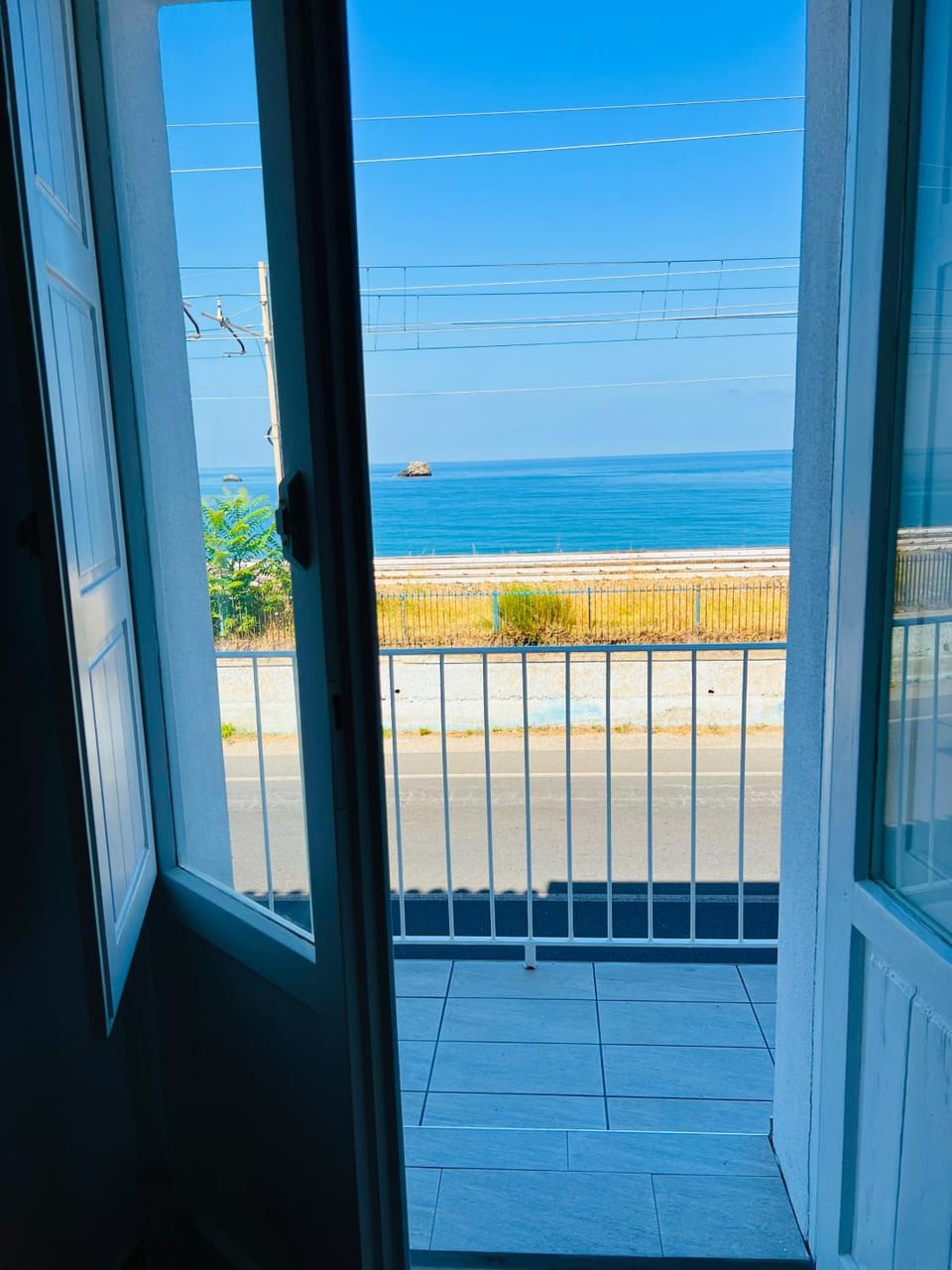Natural landscape, View (from property/room), Balcony/Terrace, Beach