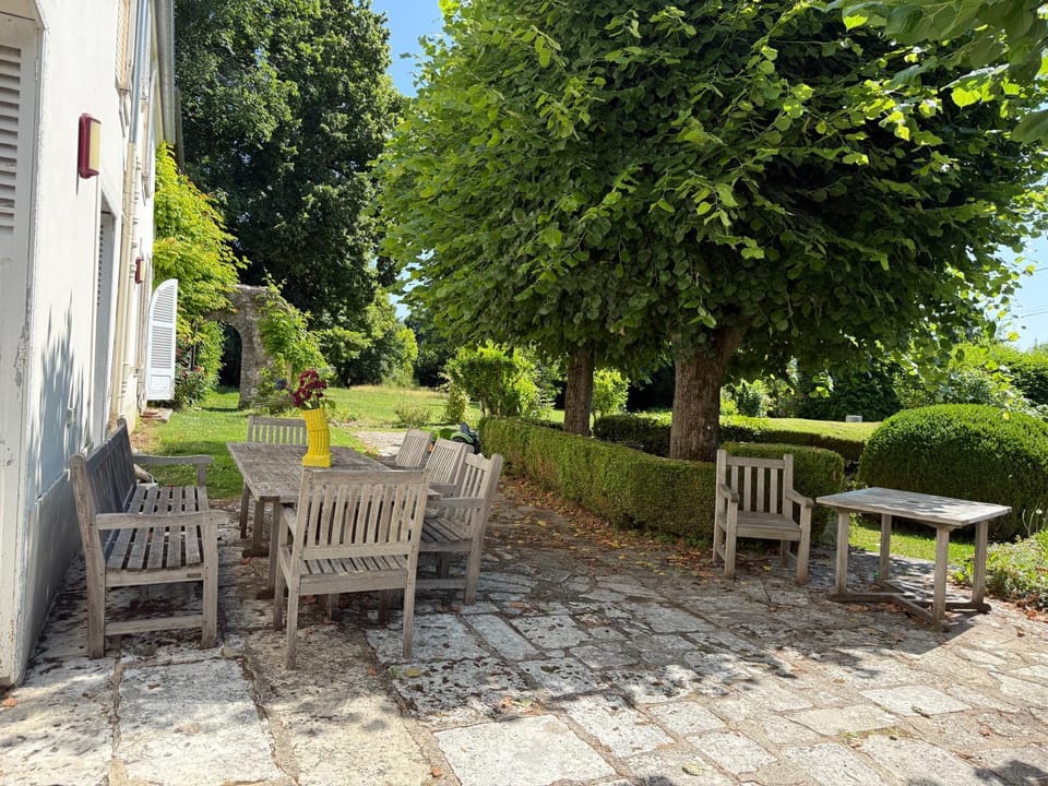 Spring, Day, Garden, Garden view