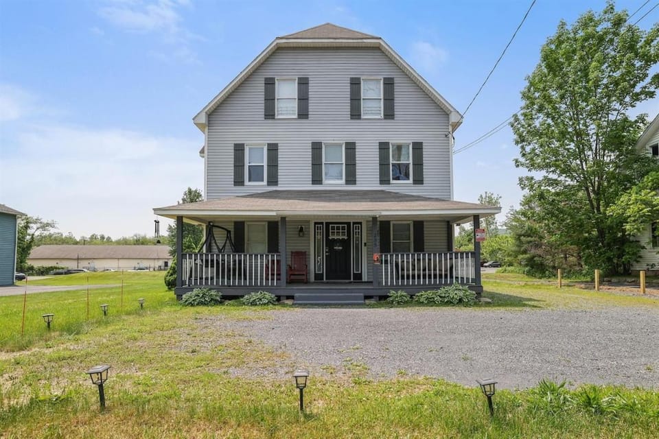 Property building, Garden view