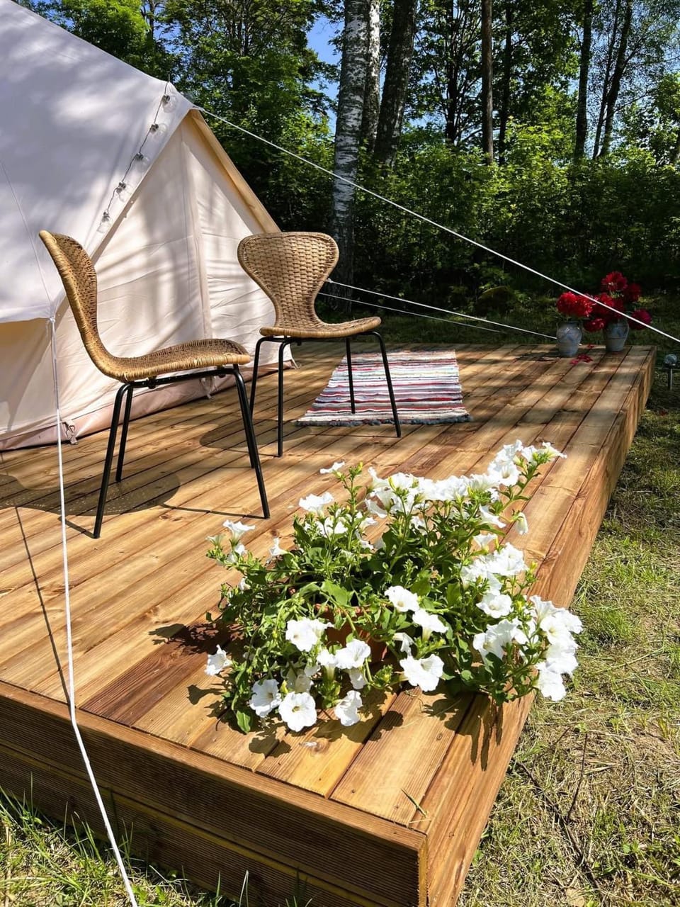 Ilmjärve Glamping Otepää Luxury tent in Estonia