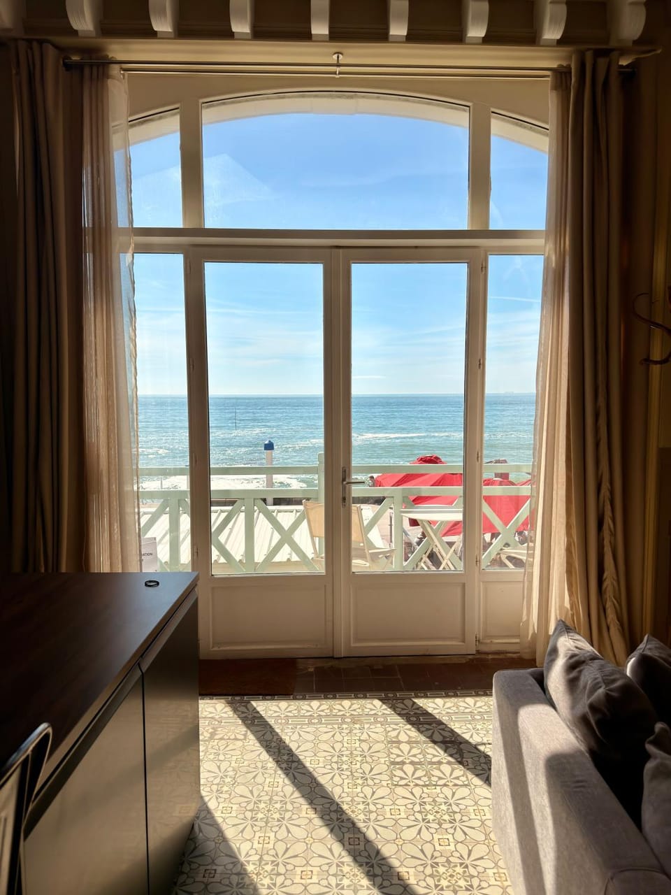 Natural landscape, View (from property/room), Balcony/Terrace, Beach, Sea view